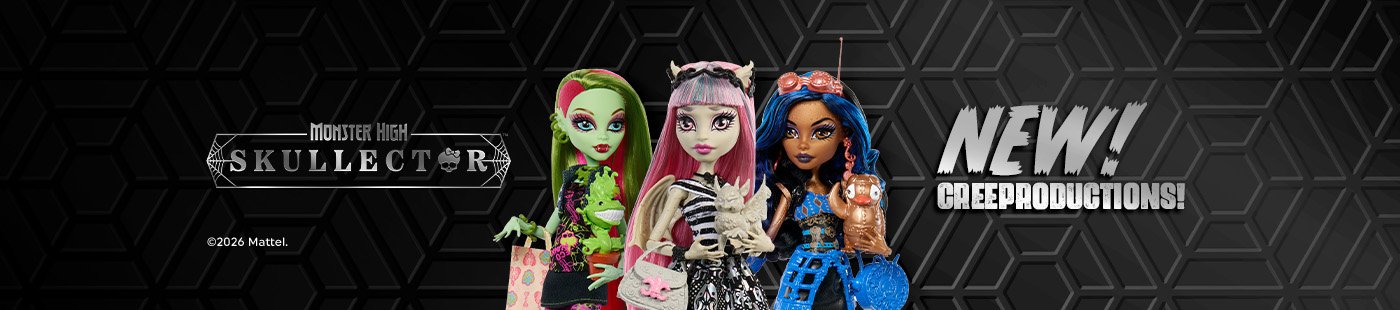 Monster High. Skullector. New Creeproductions!