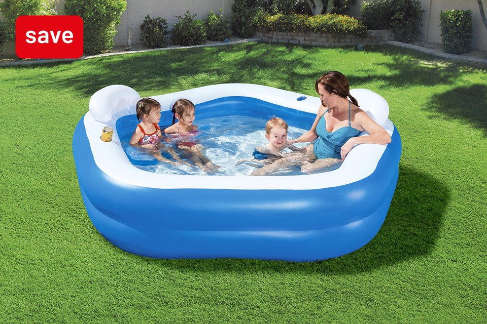 Save up to 25% on selected outdoor toys. Includes pools, trampolines and more!