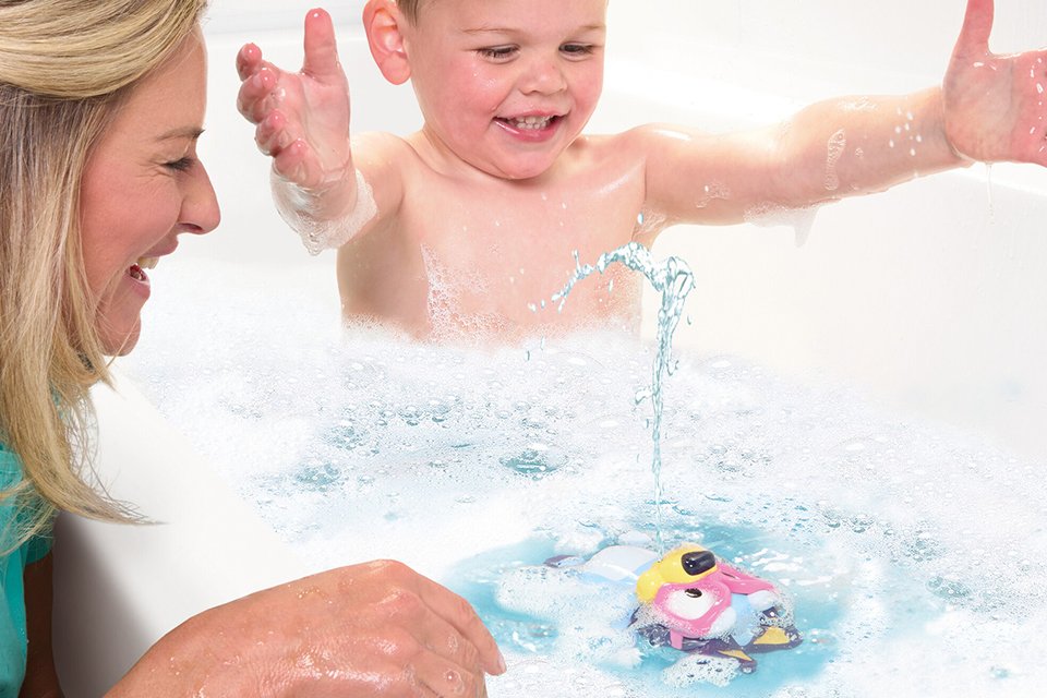 Baby bath toys. Turn bath time into a fun learning time!