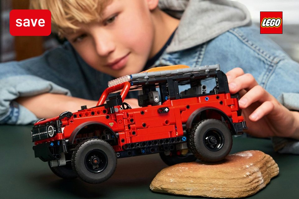 Save up to 25% on selected LEGO® vehicles. Find your dream ride.