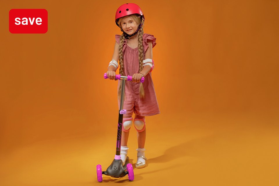 Save up to 30% on selected kids bikes & scooters.