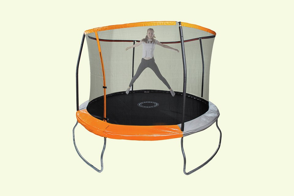 argos folding trampoline