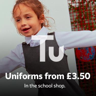 Uniforms from £3.50.