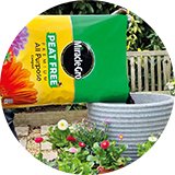 Plant food, weed killer and compost.