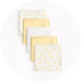 Bibs & muslin squares.