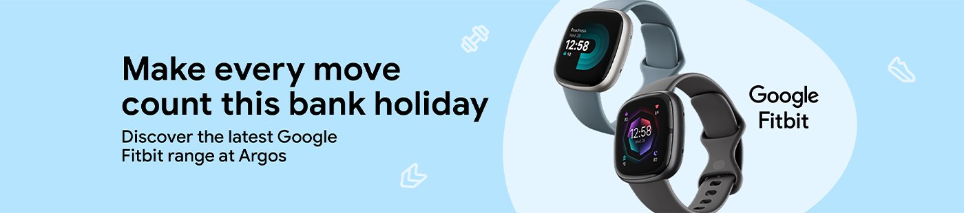 Google Fitbit. Make every move count this bank holiday. Discover the latest Google Fitbit range at Argos.