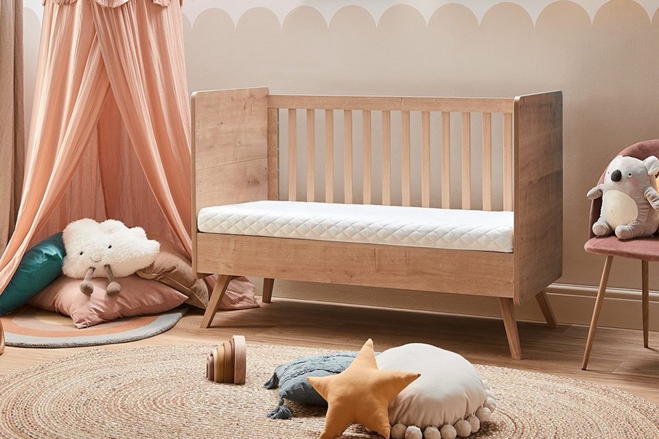 Silentnight Safe Nights Lullaby 60 x 120cm Cot Mattress.