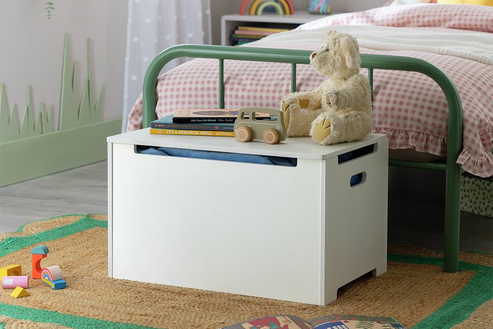 Habitat Kids Joni Toy Box - White.