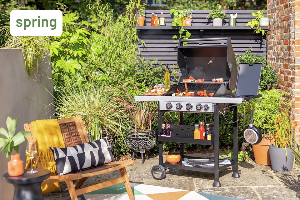 Set Spring in motion with savings on selected lines including BBQs, garden power & more.