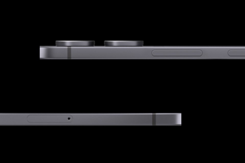 Illustration showing Samsung Galaxy Tab S11 thinness from side.