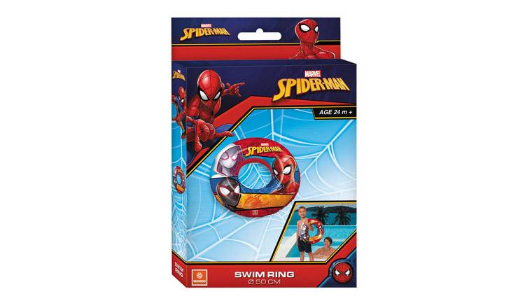 Mondo 50cm Marvel Spider-Man Inflatable Swim Ring - Red