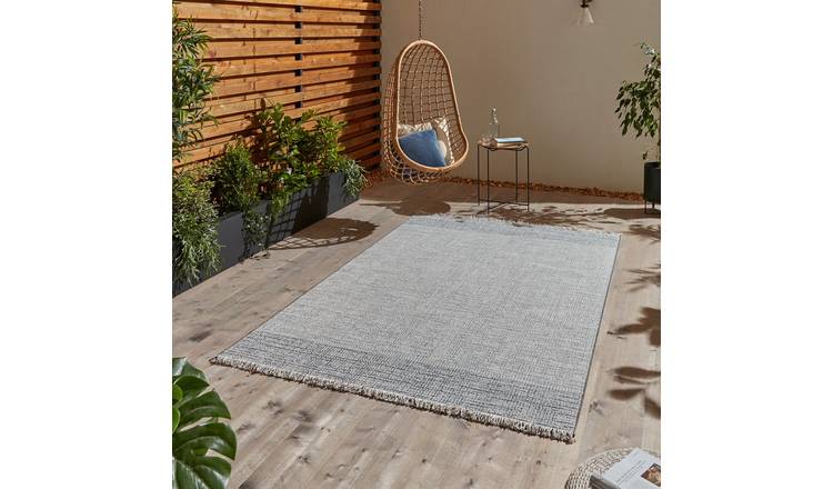 Mega Flooring Beige Kilim Plain Rug - 120 x 170cm