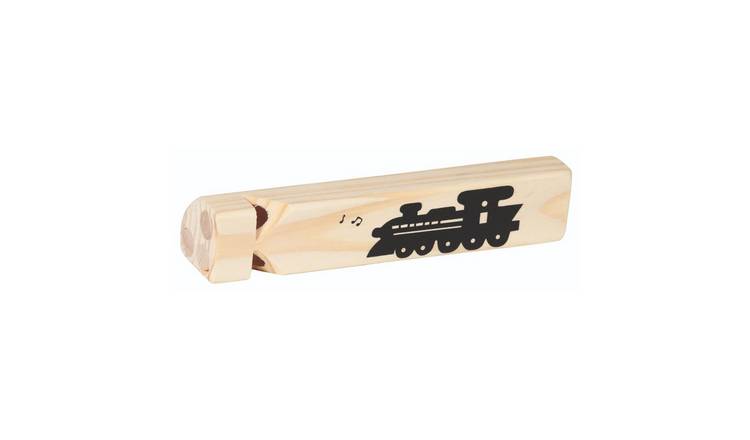 Goki Train Whistle Wooden Musical Instrument - 18cm