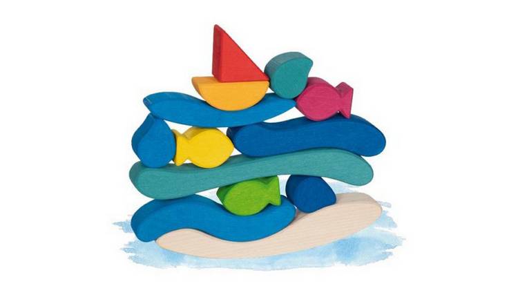 Goki Water World Building Stacking Blocks