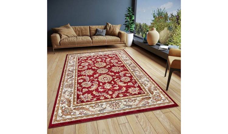 Hanse Home Cream and Red Reni Luxor Oriental Vintage Rug - 200 x 280cm
