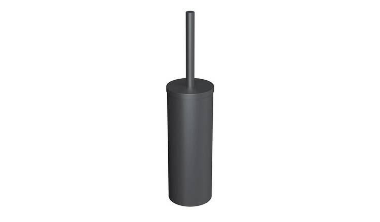 Cosmic Logic Toilet Brush & Holder - Matt Black
