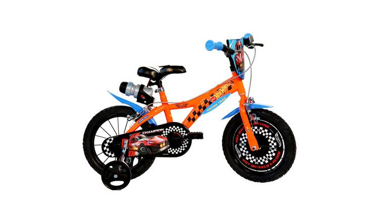 Dino Bikes Hot Wheels 16" Kids Pedal Powered Bike - White