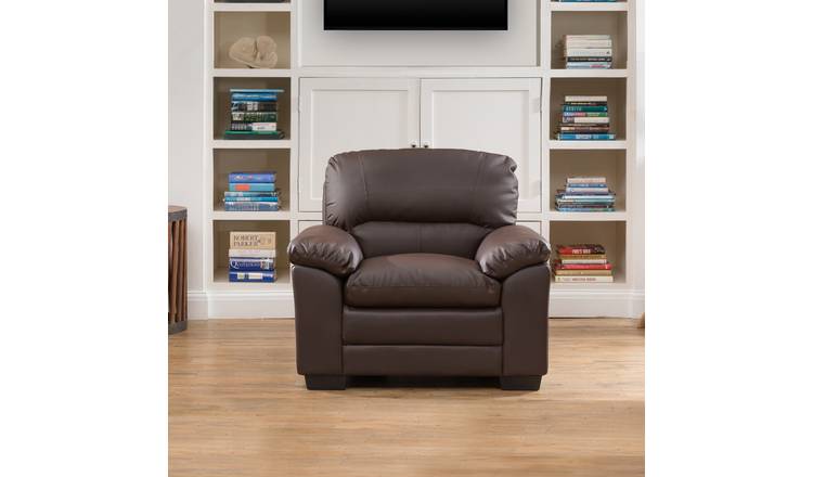 Artemis Home Genoa Armchair Brown - Brown