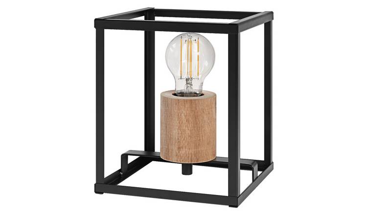 Osram Decor Nairobi E27 Style Modern Bedside Desk Table Lamp - Natural