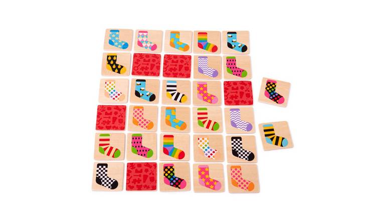 Bigjigs Toys Sock Memo - 18 Months +
