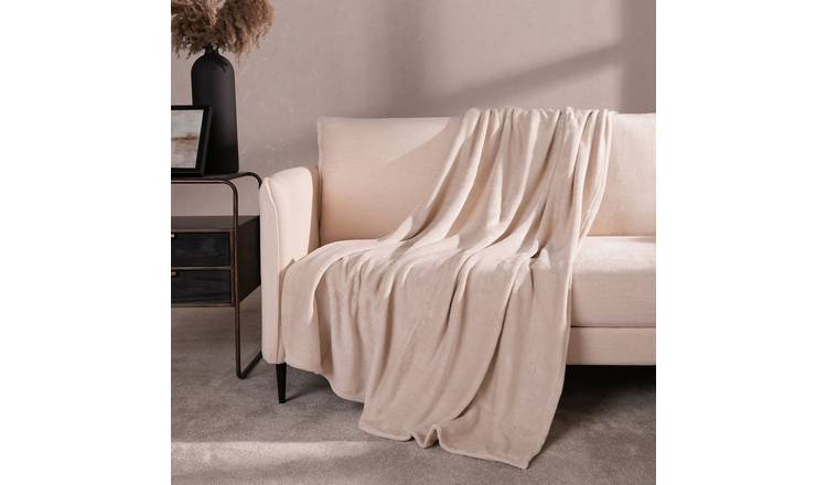 OHS Ultra Soft Blanket Throw 150 x 200cm - Mink