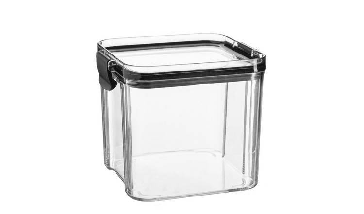 Argon Tableware Food Storage Container - Black - 10 x 10cm