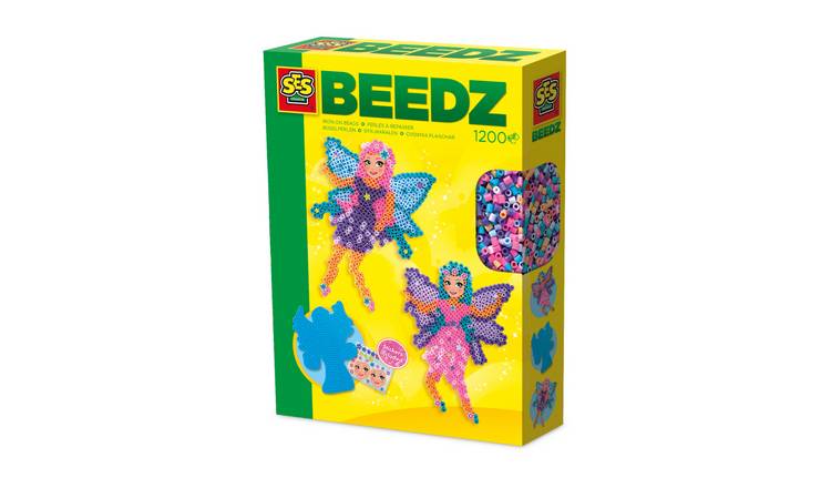 SES Creative Iron On Beads Fairies Craft Set - Age 5+
