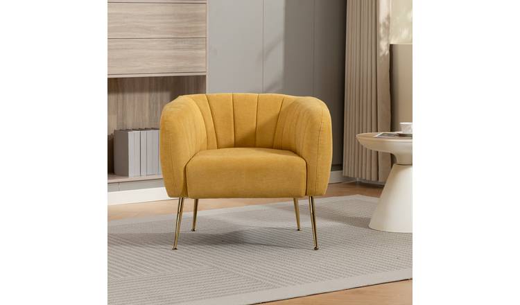 Artemis Home Stanton Accent Chair - Yellow