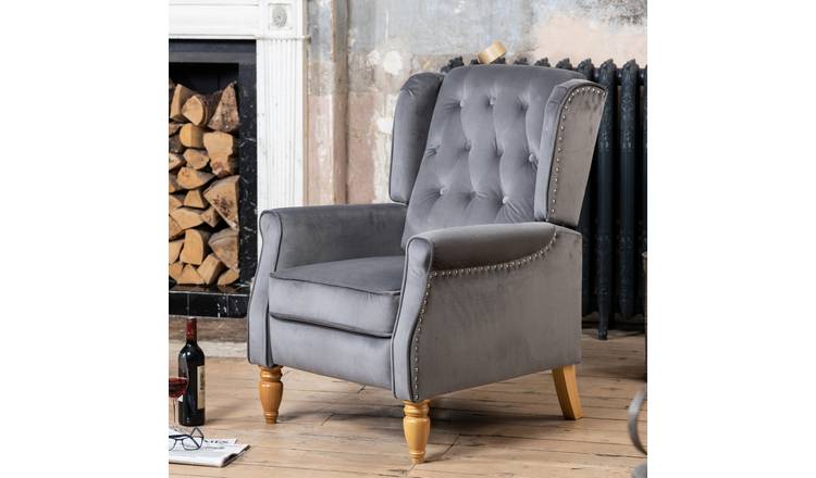 Artemis Home Annapoli Recliner Armchair - Grey