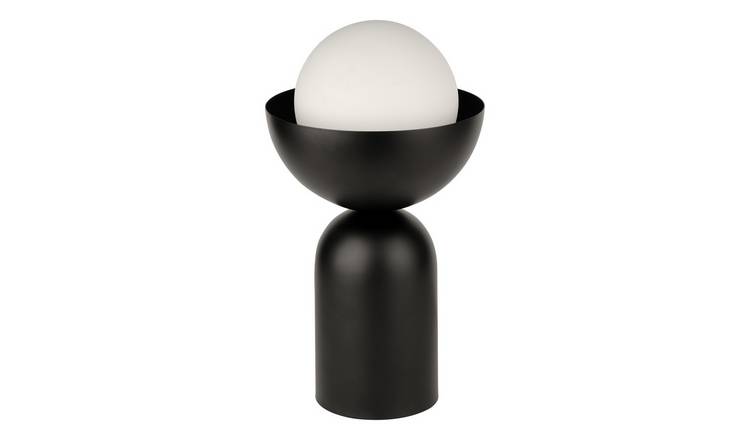 Osram Decor Bowl E14 Modern Decorative Bedside Desk Table Lamp - Black
