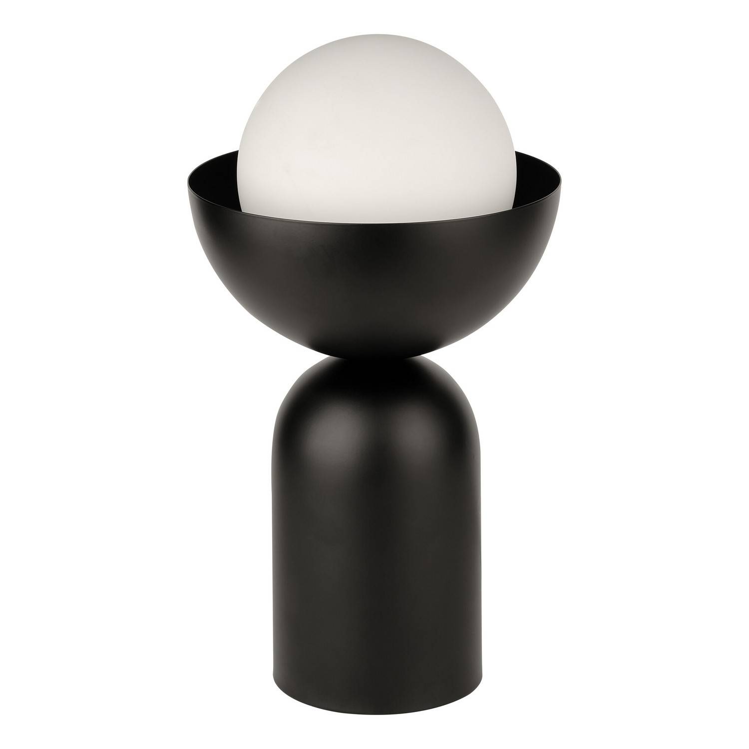 Osram Decor Bowl E14 Modern Decorative Bedside Desk Table Lamp - Black - Image 1