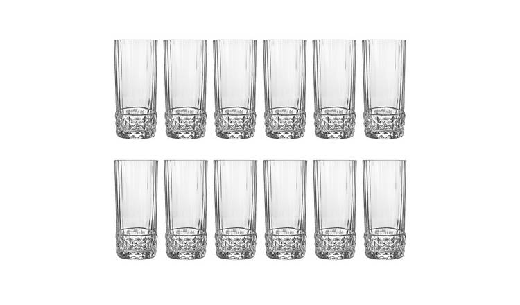 Bormioli Rocco America '20s Highball Glasses - 480ml - Clear - Pack of 12
