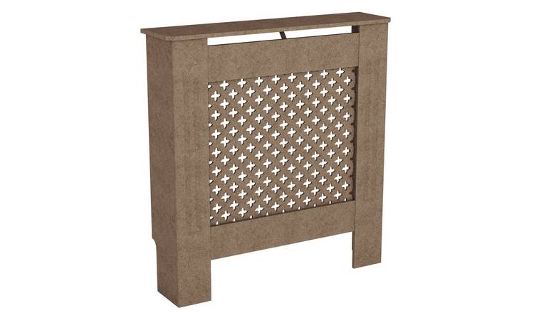 Vida Designs Oxford Small Radiator Cover - Brown