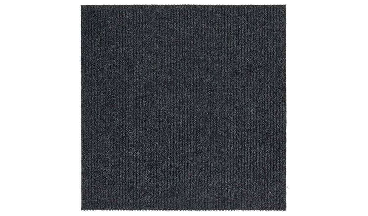 Walplus PP 2.5 mm Pile Dirt Trapper Runner - Anthracite - 100 x 100 cm