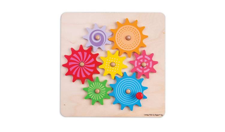 Bigjigs Toys Cog Puzzle - 10 Months +