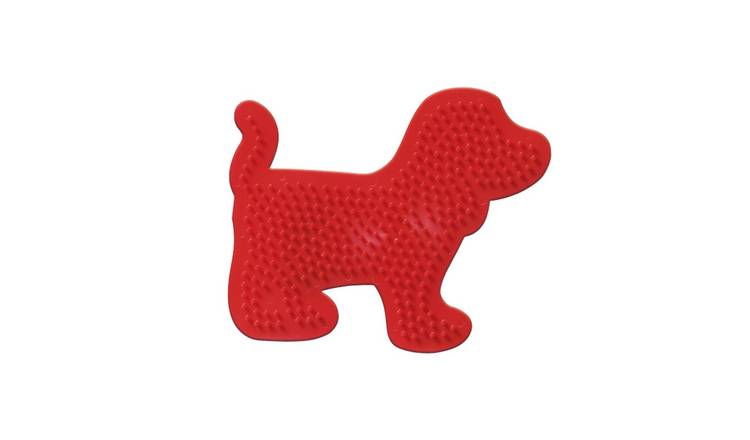 SES Creative Dog Pegboard Iron On Beads Craft Set