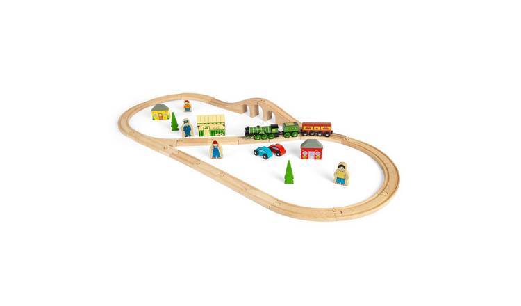 Bigjigs Rail Flying Scotsman Train Set - 3 Years +