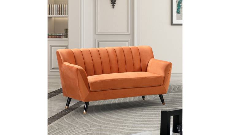 Artemis Home Morgan 2 Seat Sofa - Orange