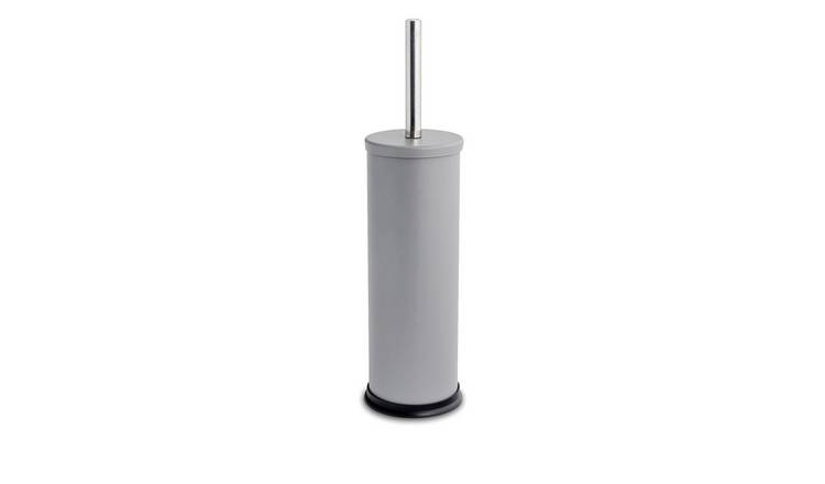 Harbour Housewares Round Toilet Brush - Matt Grey