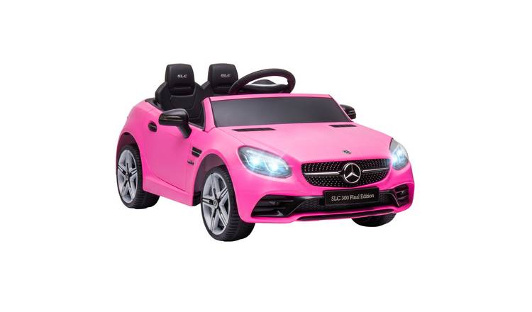 AIYAPLAY Mercedes SLC 300 12V 3 to 6 Years Electric Ride on Car – Pink