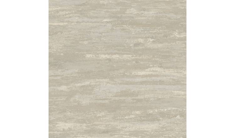 Grandeco Kaleidoscope Concrete Plaster Effect Textured Wallpaper - Neutral Gold