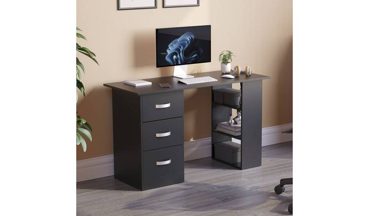Vida Designs Mason Computer Desk - Black