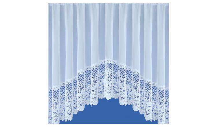 Tyrone Textiles Brazil Jardiniere with Raised Base - 254 x 137cm - White
