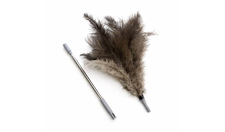 Home Valet Ostrich Feather Duster with Slimline Telescopic Handle