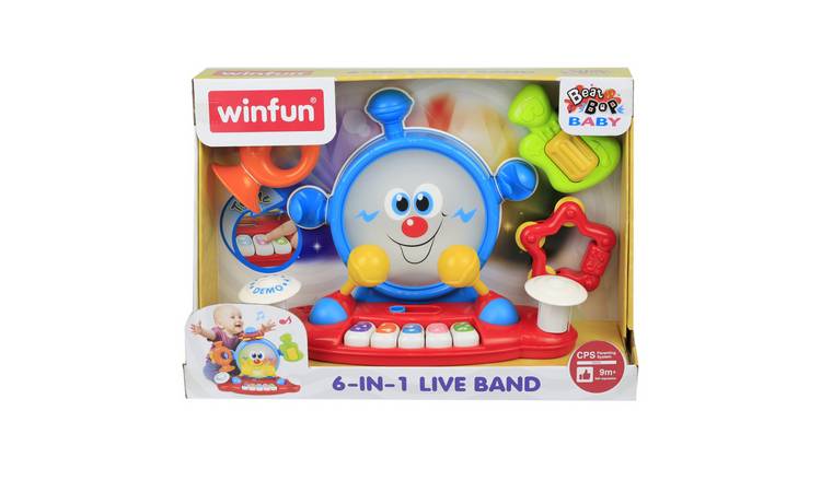 Winfun 6 In 1 Live Band Musical Toy
