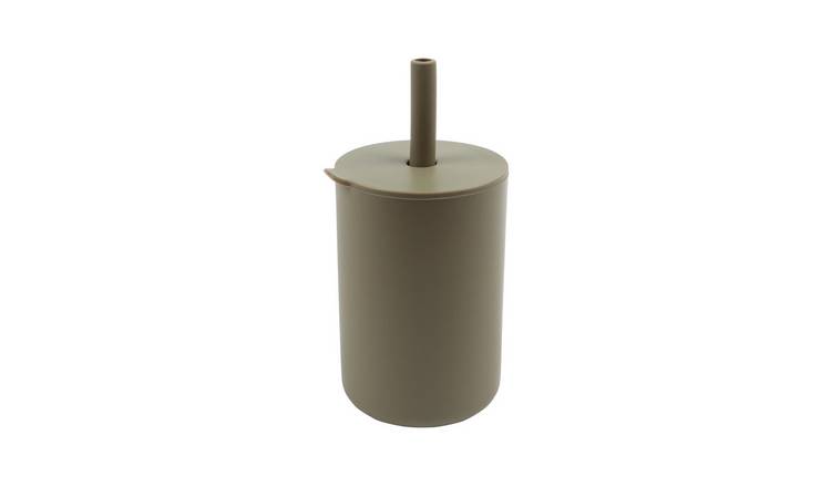 Tiny Dining Baby Silicone Sippy Cup - Silver Sage