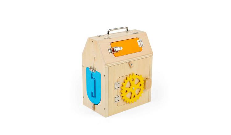 Bigjigs Toys Latches & Catches House - 3 Years +