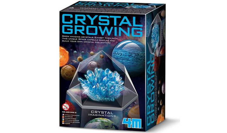 4M Crystal Growing Crystal Imaginations (Blue) - 10 Years +