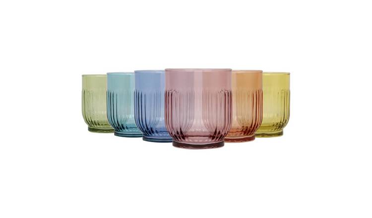 LAV Tokyo Whisky Glasses - 330ml - Full Colour - Pack of 6