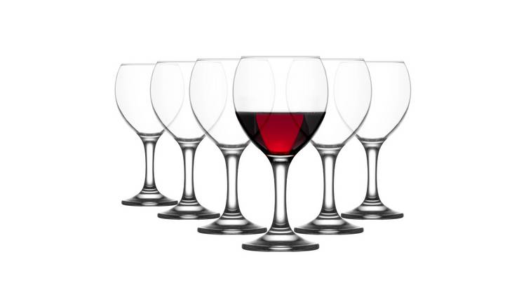 LAV Misket Red Wine Glasses -  Pack of 6 - 260ml